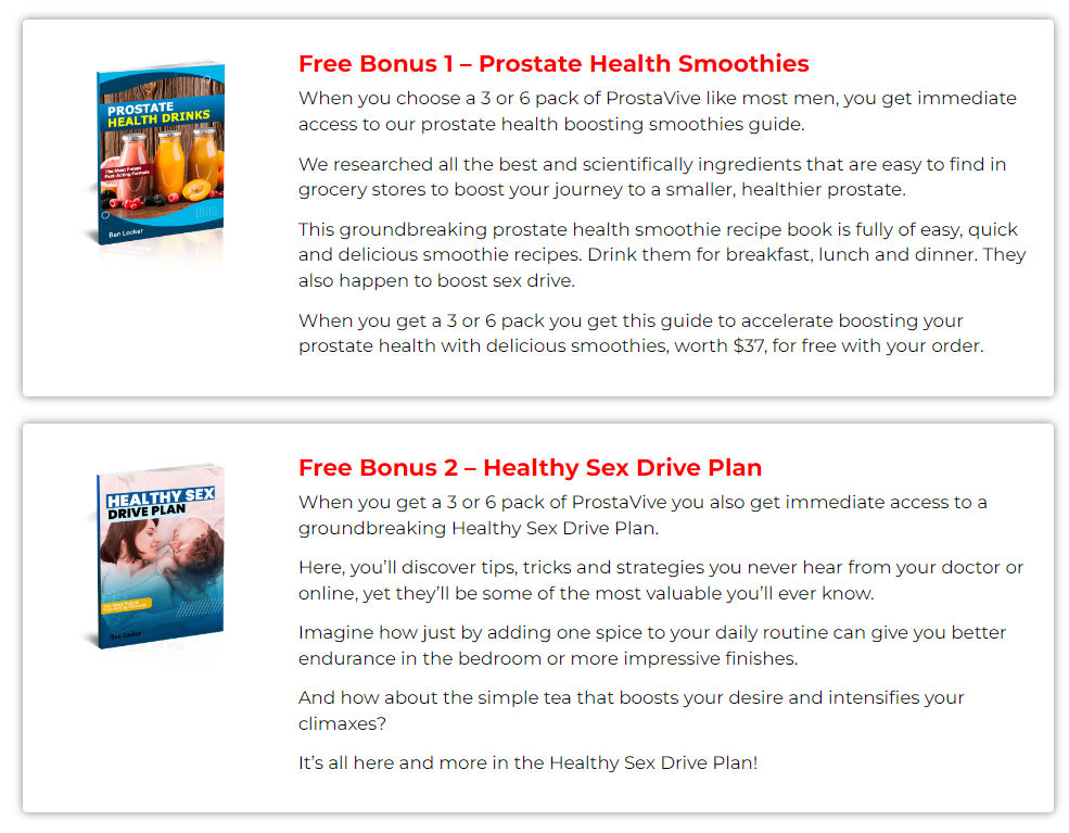 prostavive benefits